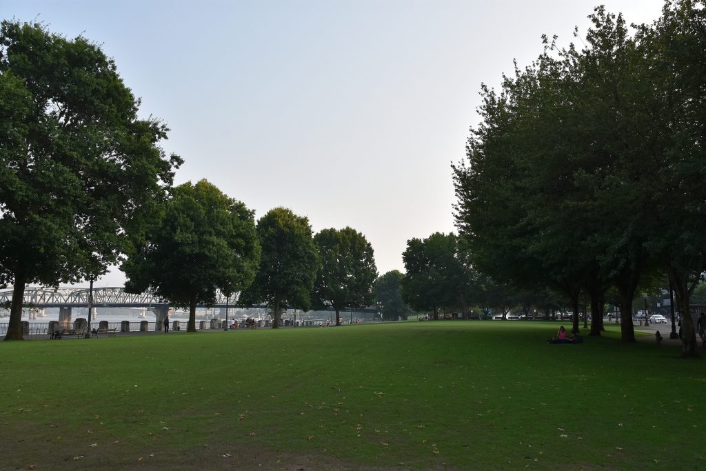 Tom McCall Waterfront Park in Portland,