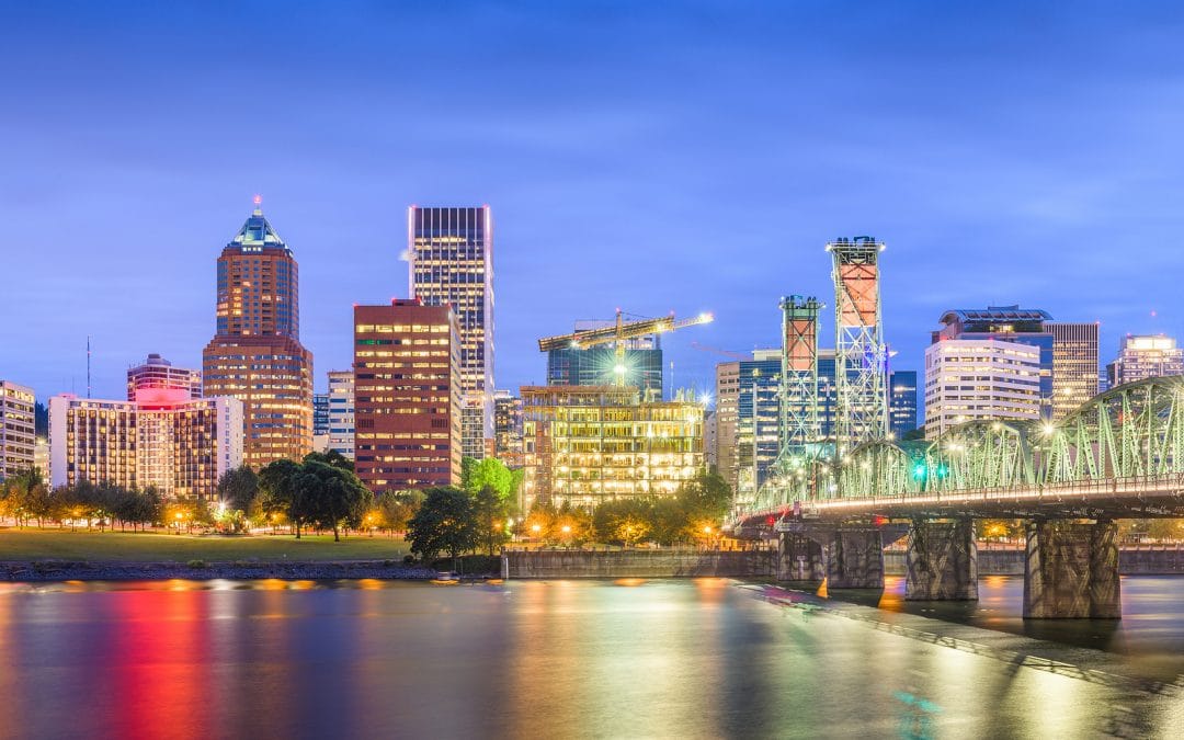 Portland, Oregon, USA skyline