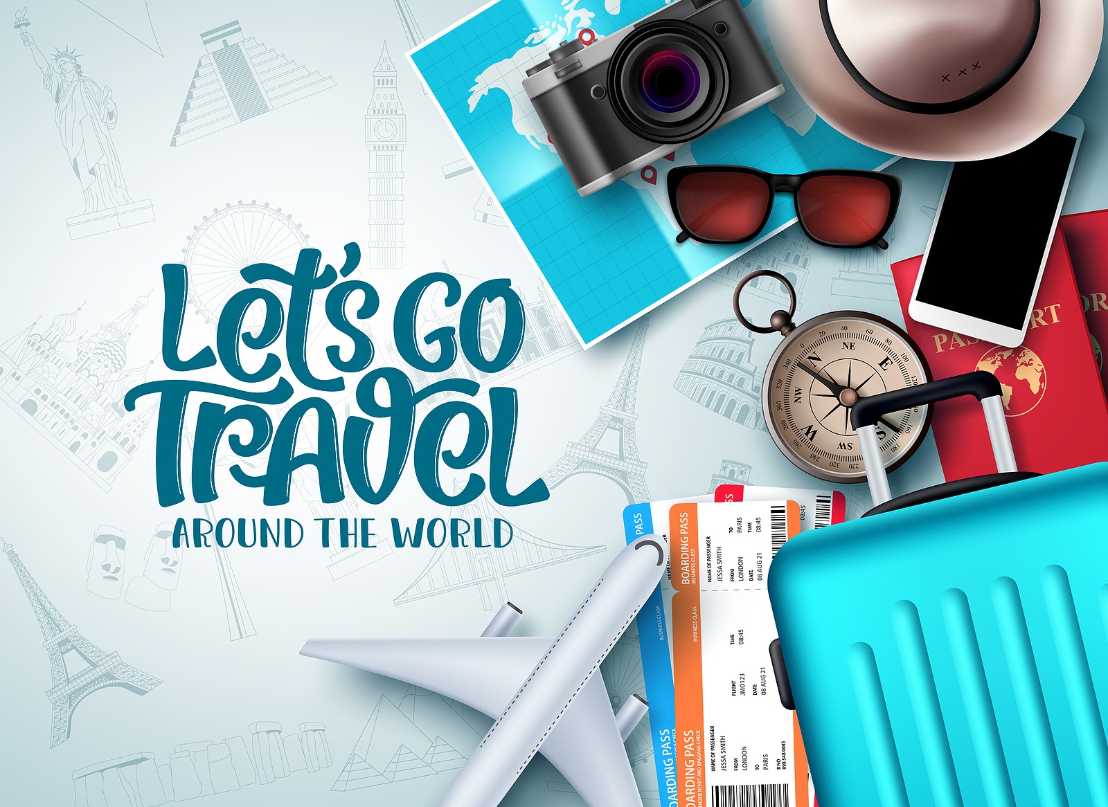 Let's Go Travel Around The World